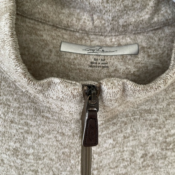 Greg Norman Quarter Zip Sweater - Picture 2 of 5